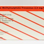 NEOSTIGMINE METHYLSULPHATE 2.5MG/1ML INJECTION